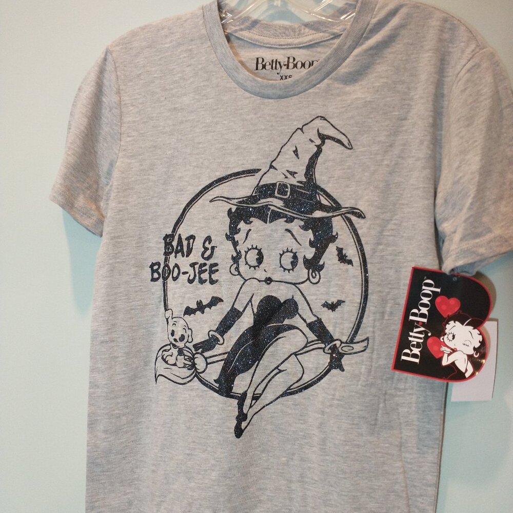 NWT Betty Boop Halloween Shirt